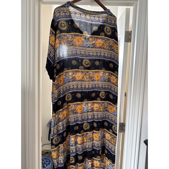 Bundle of 2 Woman Kaftan Dress's Boho, Maxi Light Weight Comfortable Gardening - Picture 4 of 16